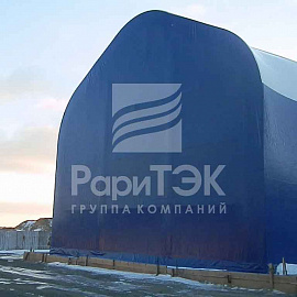 Hangar 24x12x10 m., Cementation workshop, Orenburg region.